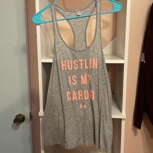 Women’s under armour active tank -size large